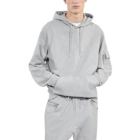 The Kooples Other - The Kooples Grey Hoodie Cotton Mens Size Small $275